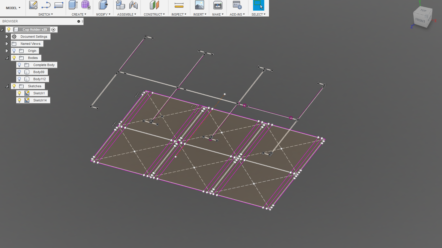Cups Holder – Work in Progress – d8devs.com