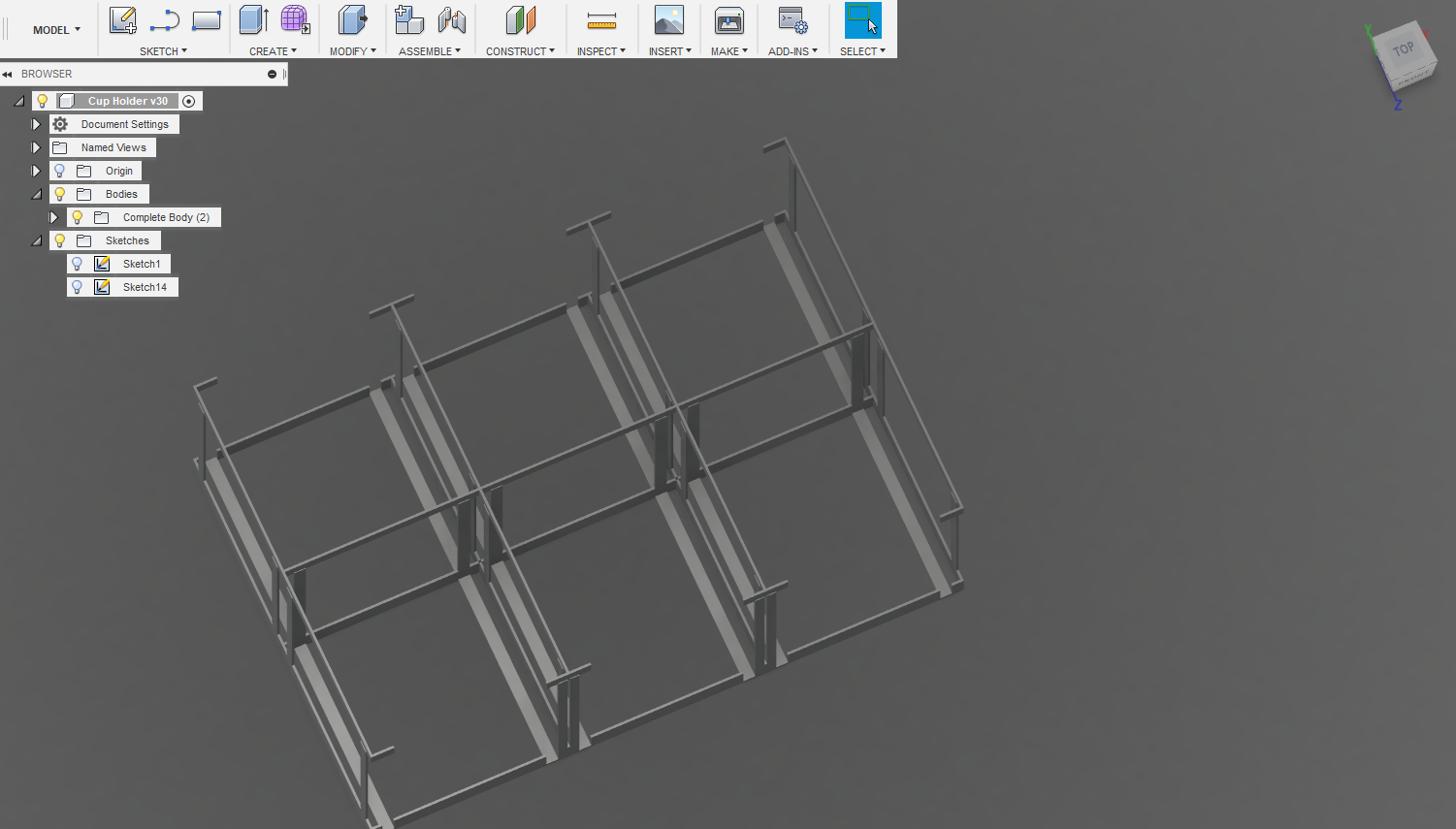 Cups Holder – Work in Progress – d8devs.com