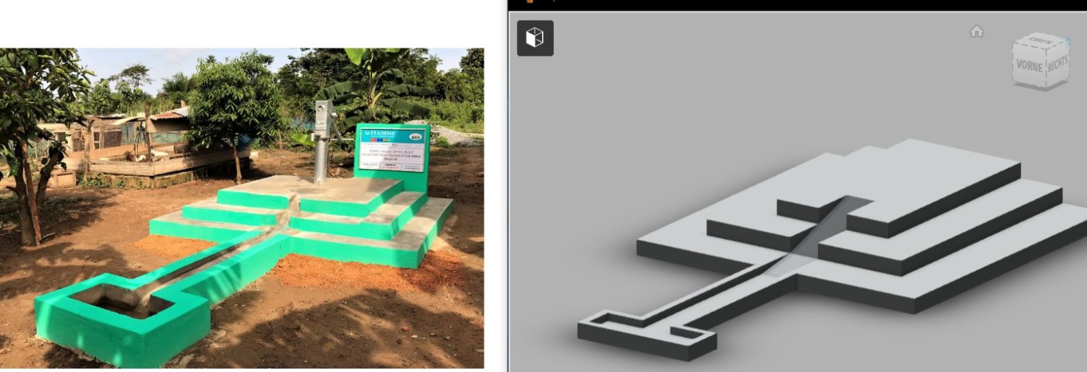 Water Well from Africa for 3D Printing